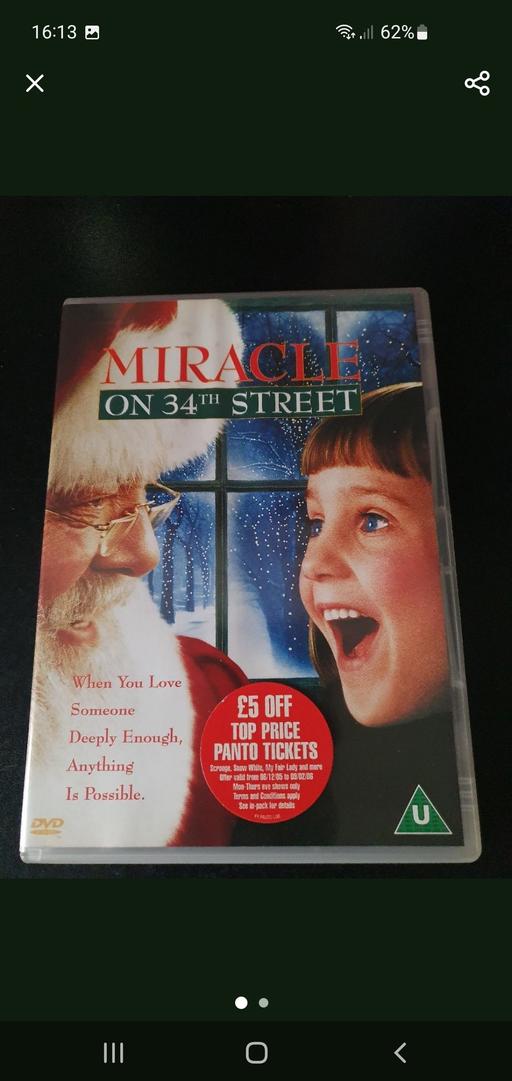  — miracle on 34th Street dvd
