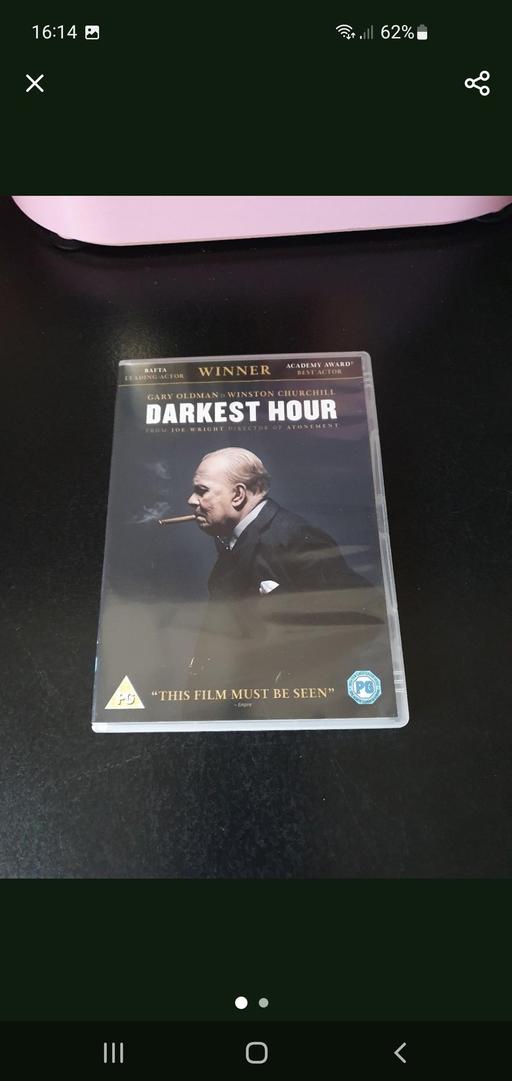  — darkest hour dvd