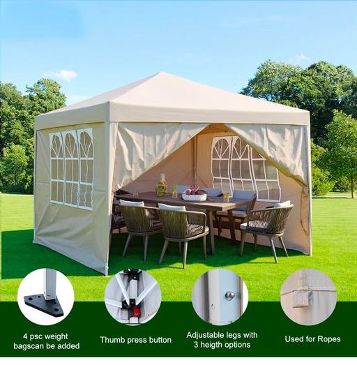 Buy & Sell New Shires Industrial Estate Birmingham - Photos for 3x3m Pop Up Gazebo with 4 Removable Sidewalls