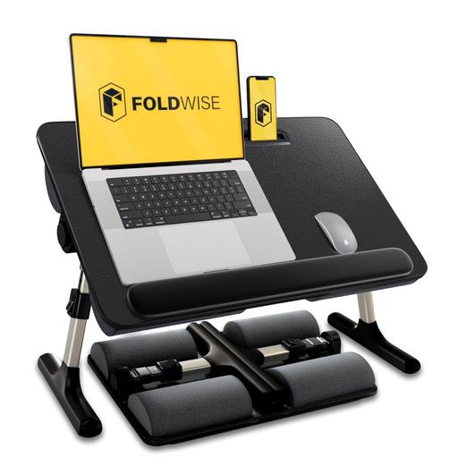  — FoldWise 2-in-1 Bed Table & Lap Desk - Soft C
