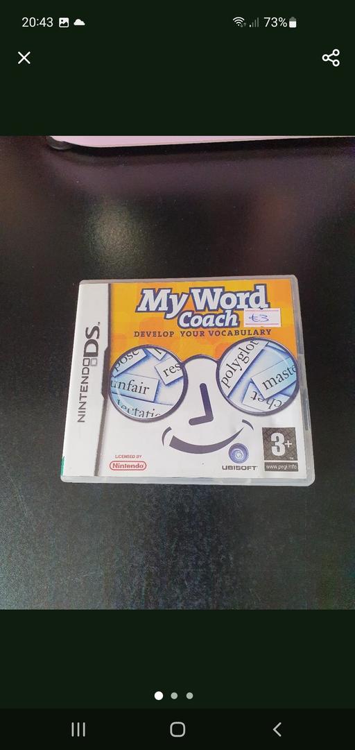  — Nintendo DS my word coach game