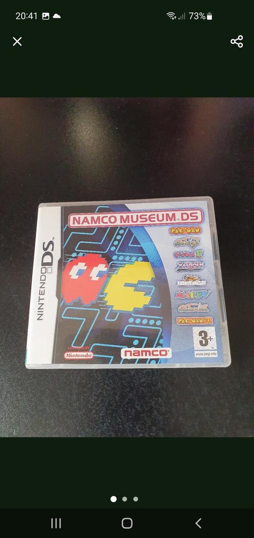  — Nintendo DS Namco museum game