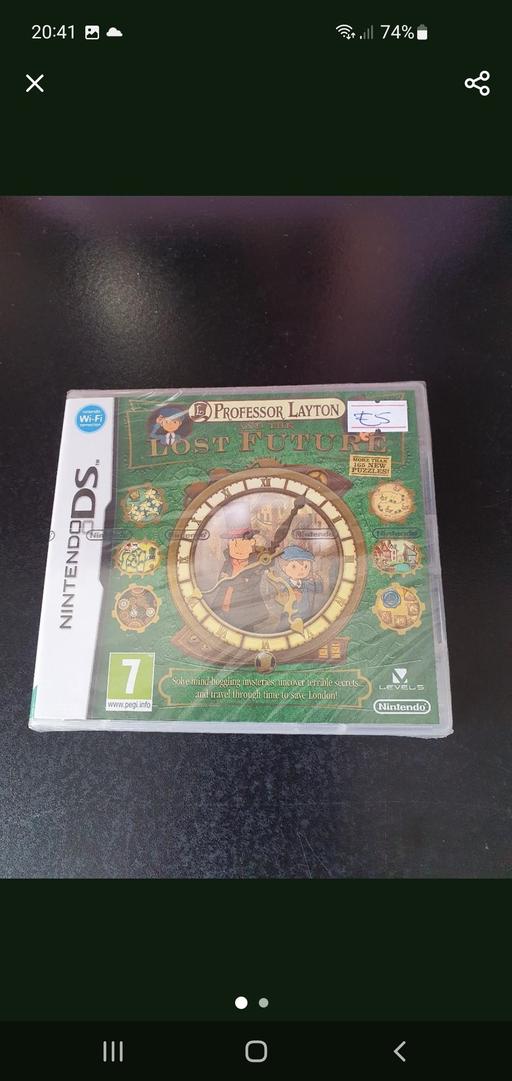  — Nintendo DS professor layton game NEW