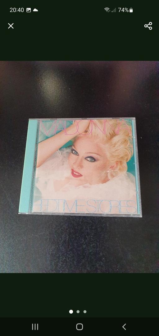  — Madonna CD