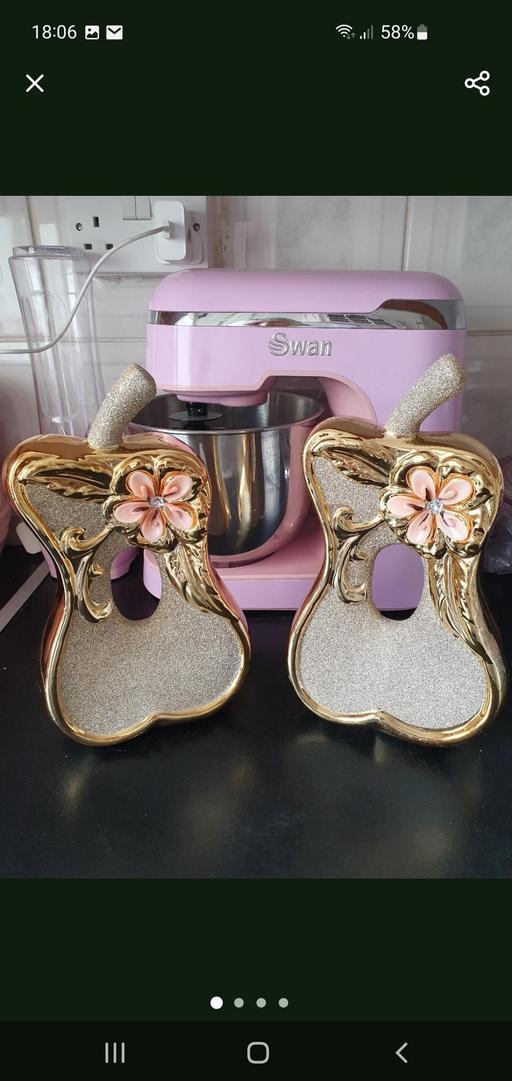Buy & Sell Upper Gornal Dudley - Photos for gold / bling pear ornaments x 2