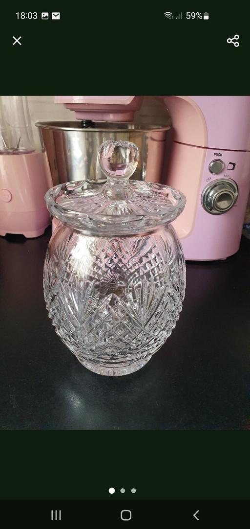 Buy & Sell Upper Gornal Dudley - Photos for vintage glass sweet/storage jar
