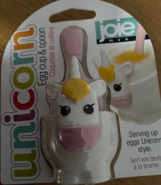 Buy & Sell Yardley Birmingham - Photos for Unicorn egg cup & spoon