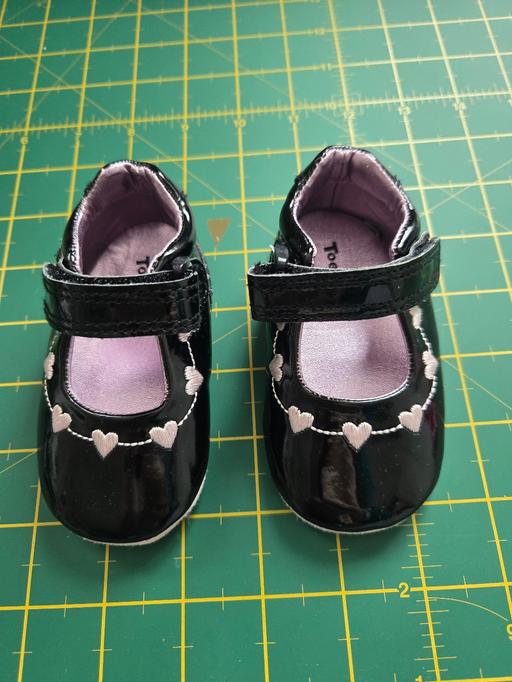  — Baby Girls Black Patent Shoes
