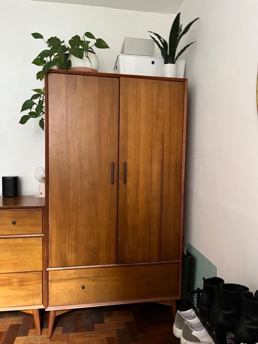  — West Elm Mid-Century Modern Armoire