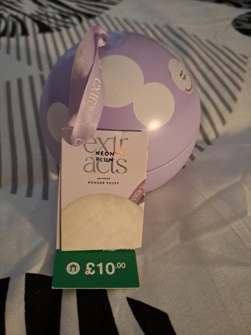  — new perfume body puff