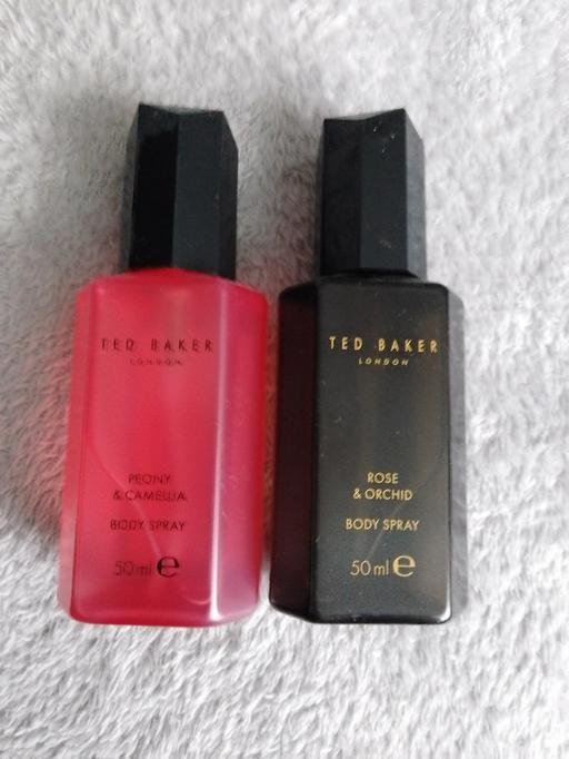  — 2 x ted baker body mist 50 ml each
