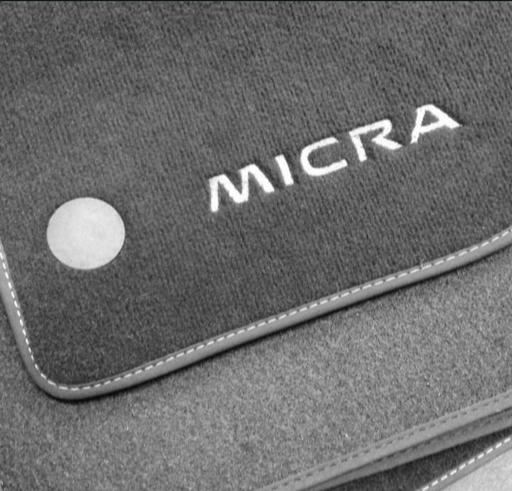  — NISSAN MICRA CAR MATS