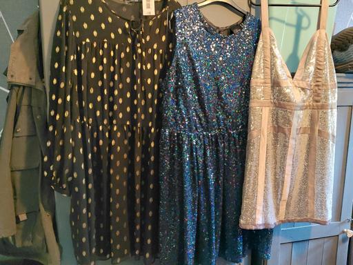  — 3 party dresses