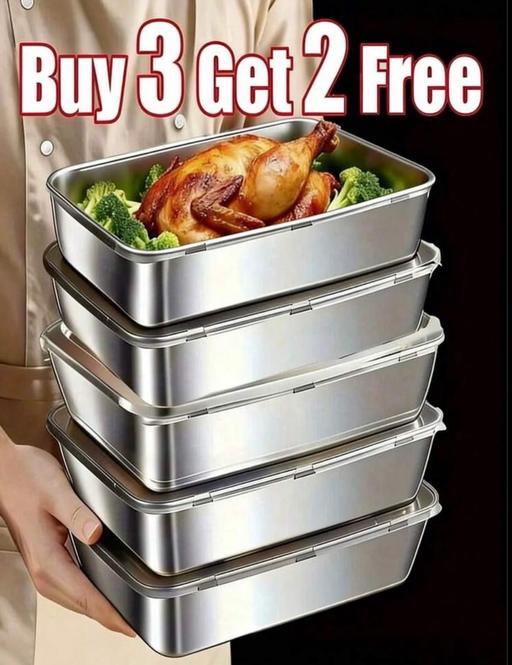 Buy & Sell Reddish Stockport - Photos for Quality stainless steel food storage with lid