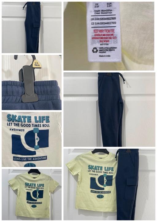  — George Boys Outfit Set 2-3Y 🛹
