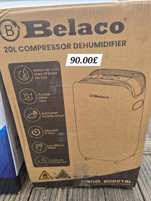  — Belaco compressor dehumidifier 20L