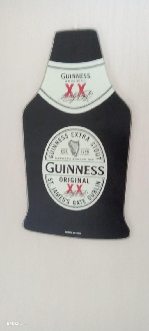  — glass wall decor guinness