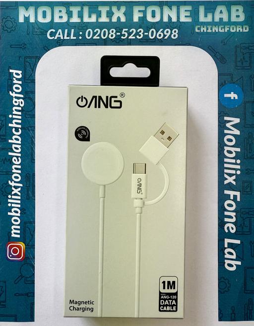  — ANG-120 2-in-1 Magnetic Watch Charger USB-C