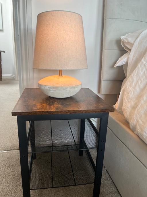  — Pair of Industrial Bedside Tables (x2)