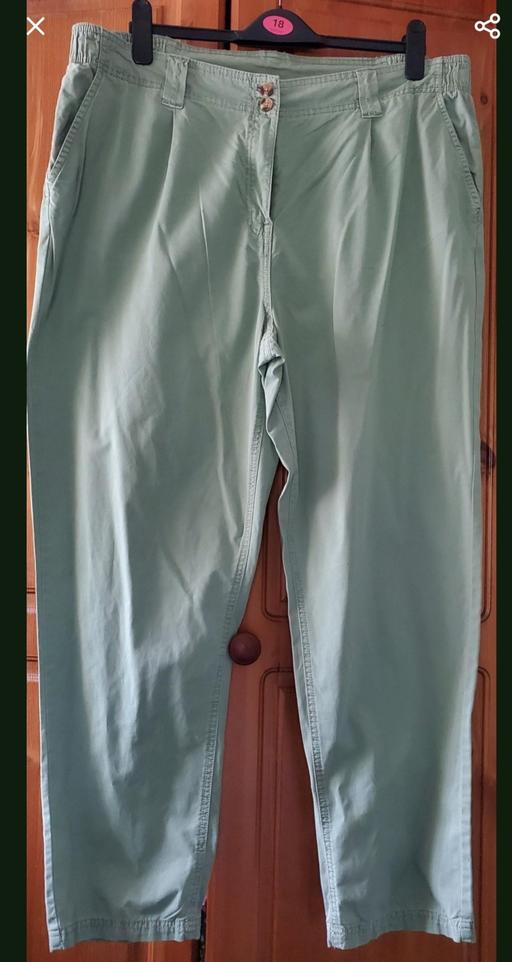 — ladies canvas trousers