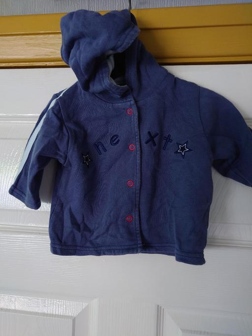  — Baby boys navy hoody size newborn