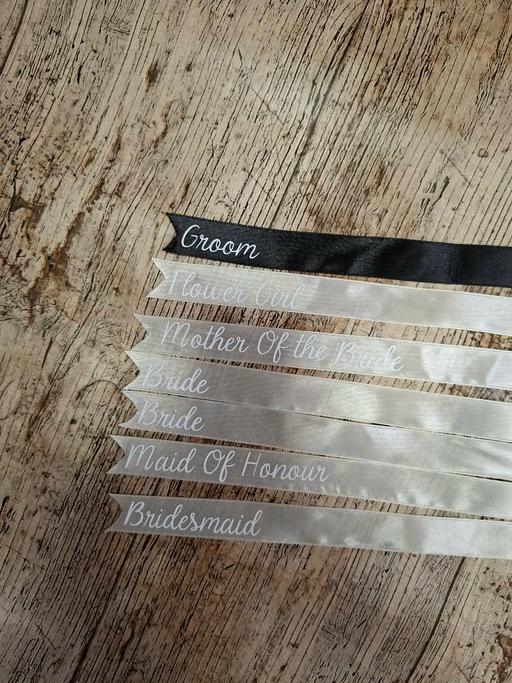 further learning Harlow Town Centre Harlow - Photos for NEW wedding ribbons for the table 1.25 Each