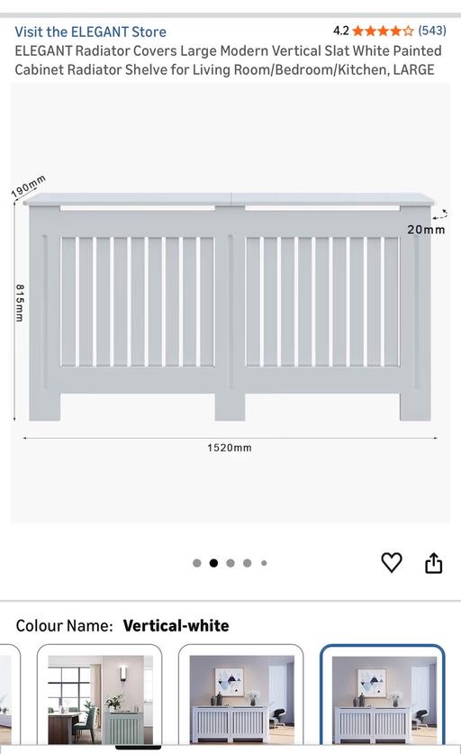  — Radiator cover