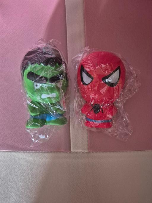  — new Marvel Character Squishies £1.30 EACH