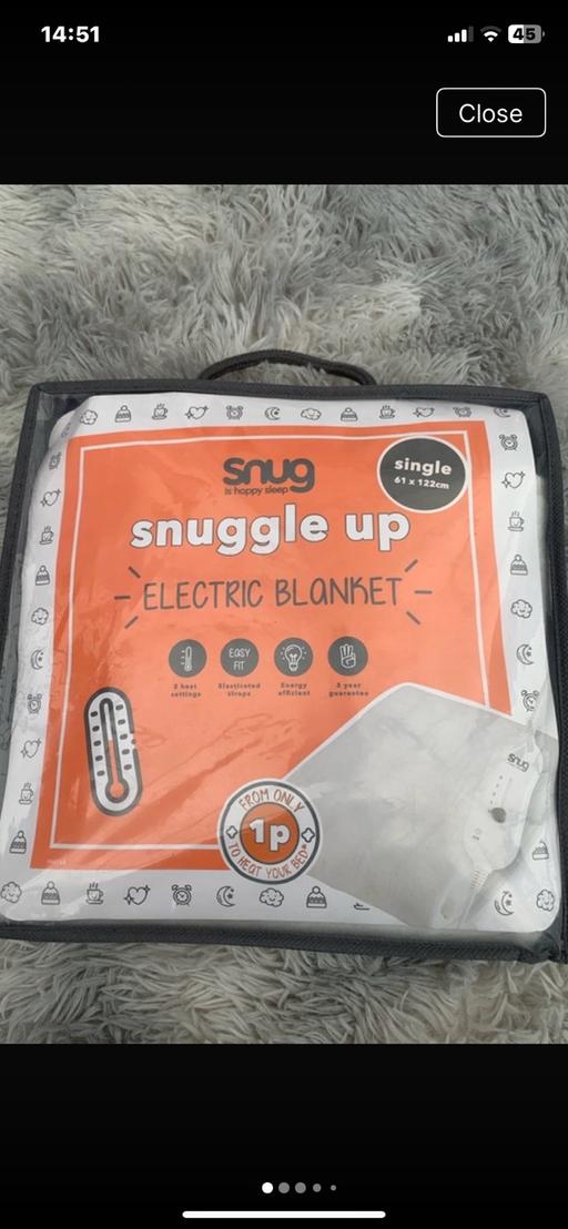  — Single electric blanket ( plenty available)