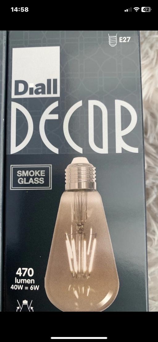  — 10 x smoke glass design bulbs