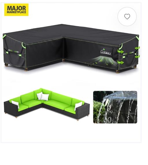  — L-shape waterproof furniture cover