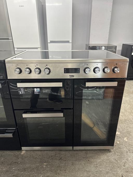  — Beko 90cm Range Ceramic Hob Electric  Cooker