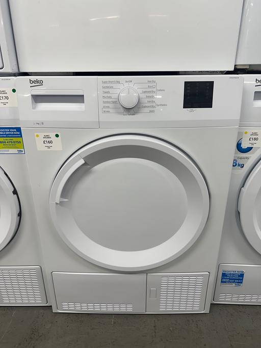  — Beko 7kg Condenser Tumble Dryer Guaranteed