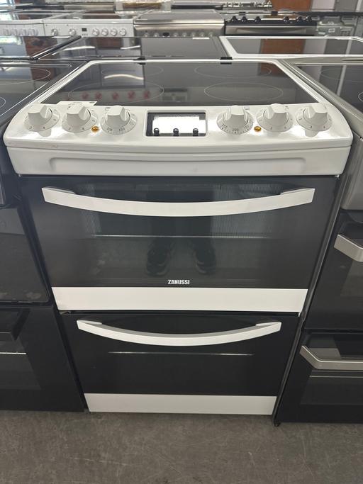  — Zanussi 55cm Ceramic Hob Electric Cooker