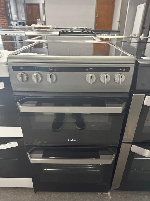  — AMICA 50cm Ceramic Hob Electric Cooker