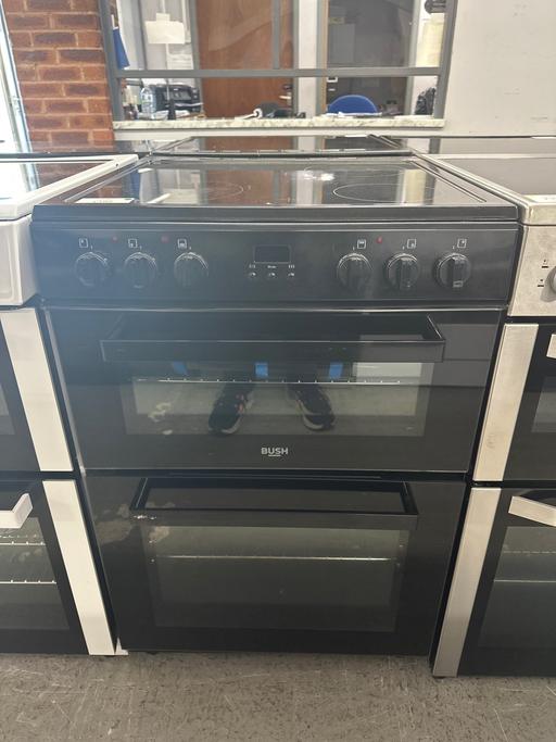  — Bush 60cm Ceramic Hob Electric Cooker