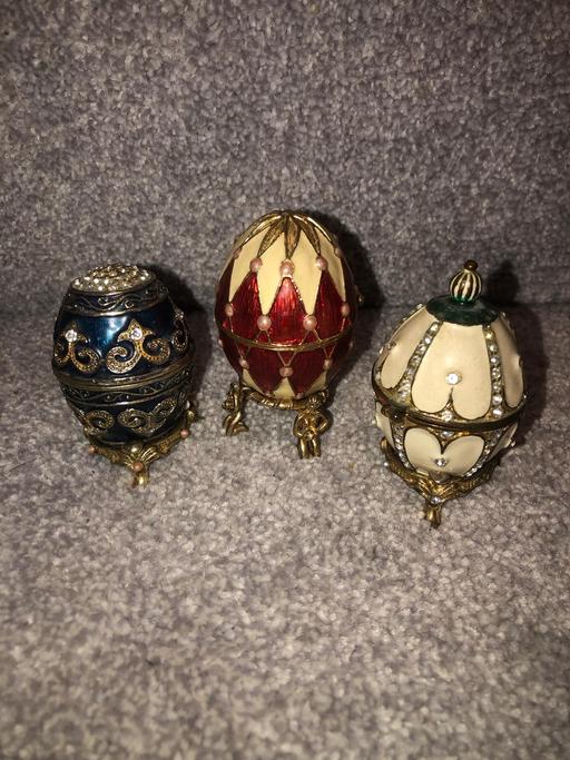  — Atlas Fabergé trinket eggs