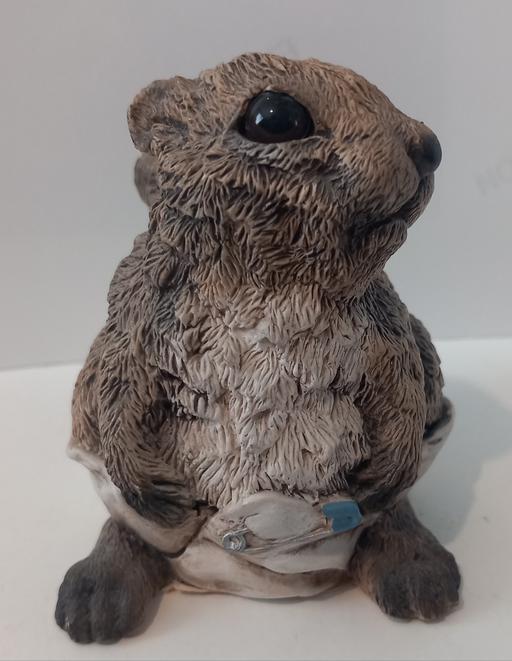  — Stone critters baby squirrel figurine