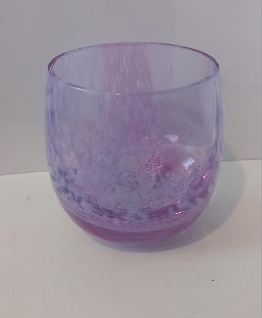  — Small unsigned caithness round vase