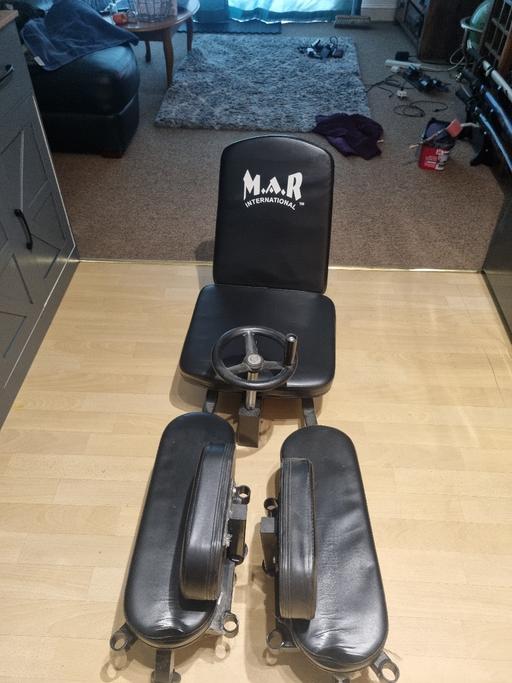  — mar international leg stretcher