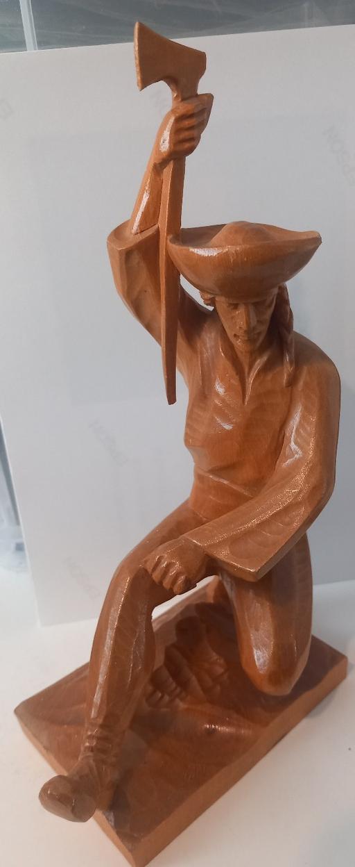  — Canadian hand carved wooden figure