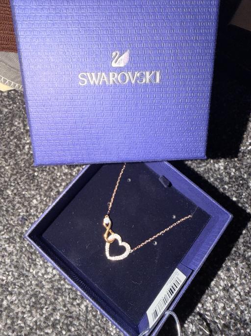  — Swarovski infinity heart Necklace