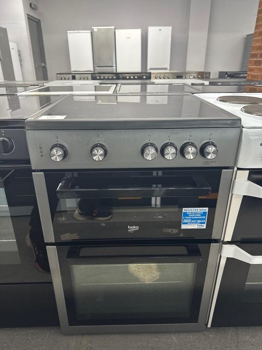 — Beko 60cm Ceramic Hob Electric Cooker