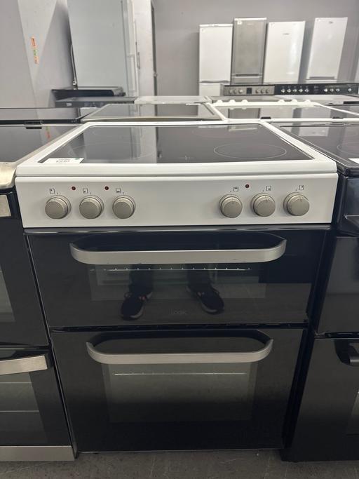  — LOGIK 60cm Ceramic Hob Electric Cooker