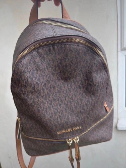  — Micheal Kors Chocolate Brown Backpack