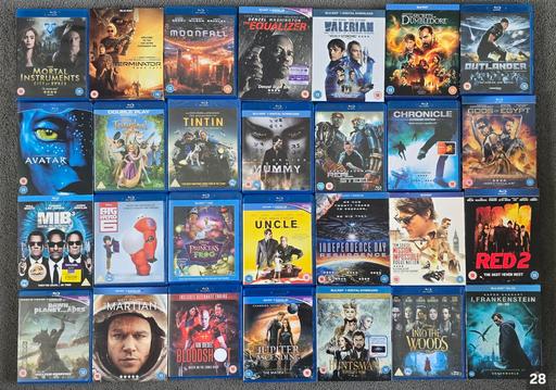  — Job lot - Blu Rays