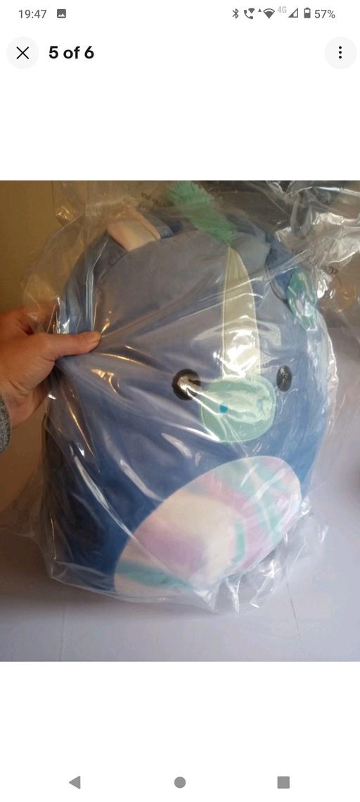  — bnwt XL romano squishmallows soft toy