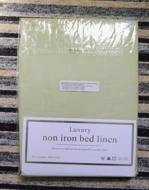  — double non iron bed set