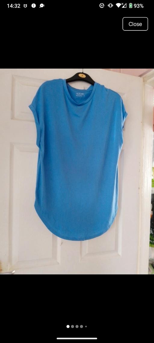  — Women longline T Shirt size S