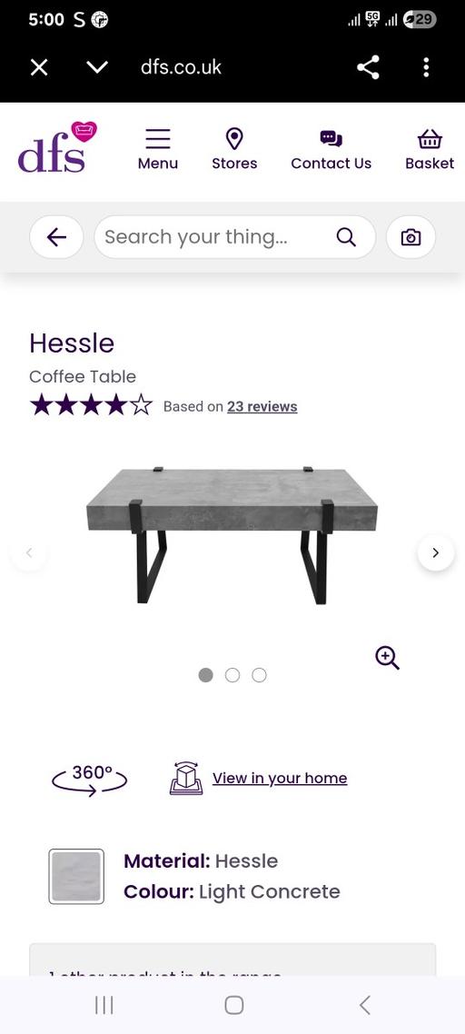  — coffe table